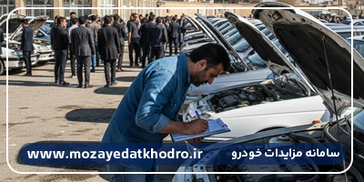 نحوه بازدید خودروها در مزایدات
