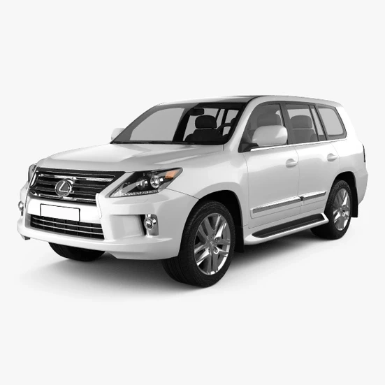 مزایده فروش دولتی خودرو لکسوس LX570 مدل 2013 رنگ سفید