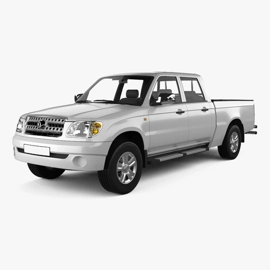 مزایده فروش دولتی خودرو وانت دو کابین کاپرا G24003 مدل 1389 رنگ سفید