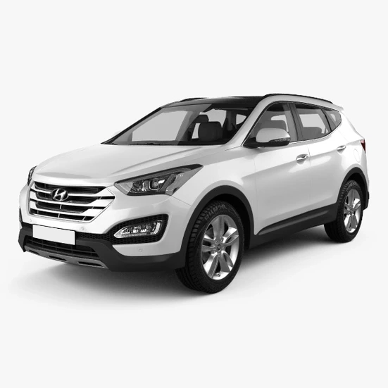 مزایده خودرو هیوندای سانتافه مدل 2015 رنگ سفید روغنی