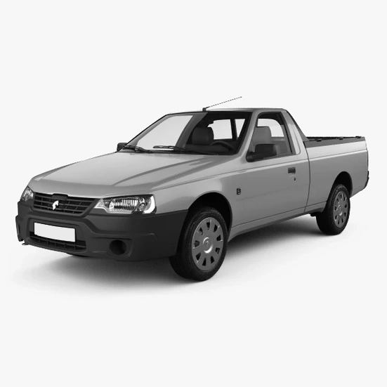 مزایده خودرو وانت آریسان مدل 1395 رنگ سفید روغنی