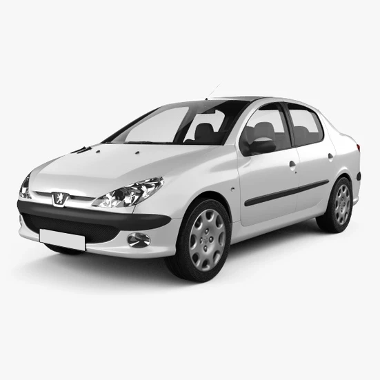 مزایده خودرو پژو 206 SD-TU5 مدل 1396 رنگ سفید