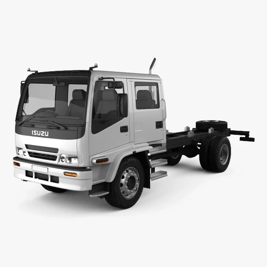 مزایده کامیون ایسوزو NPR70L مدل 1386 رنگ سفید