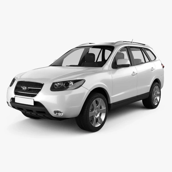 مزایده خودرو هیوندای سانتافه FE 2700 مدل 2009 رنگ سفید