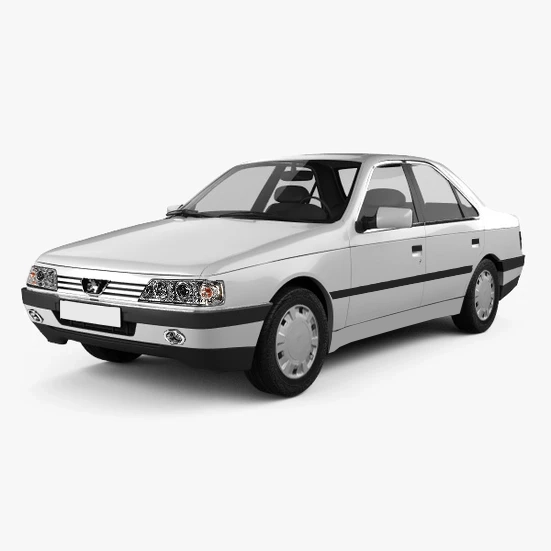 مزایده خودرو پژو 405 SLX مدل 1396 رنگ سفید