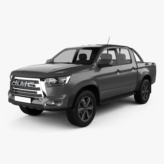 مزایده خودرو وانت دو کابین T8 KMC مدل 1401 رنگ سفید