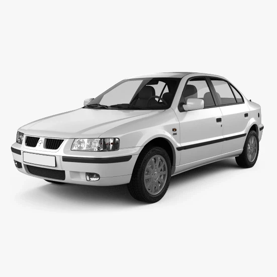 مزایده خودرو سمند LX-EF7 مدل 1398 رنگ سفید