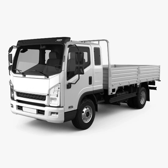 مزایده کامیونت کمپرسی آمیکو M6H مدل 1386 رنگ سفید روغنی