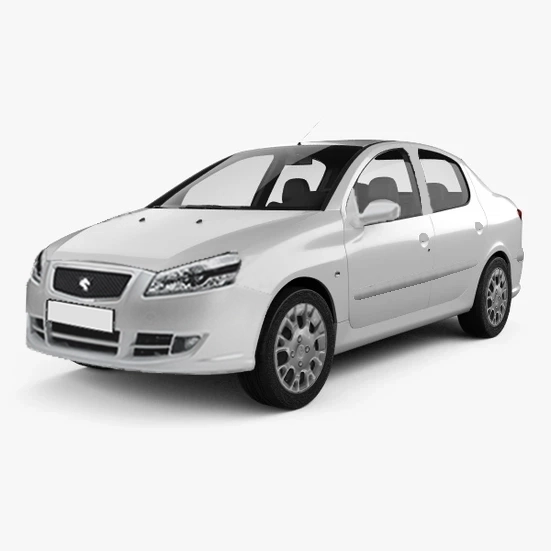 مزایده خودرو رانا رنگ سفید