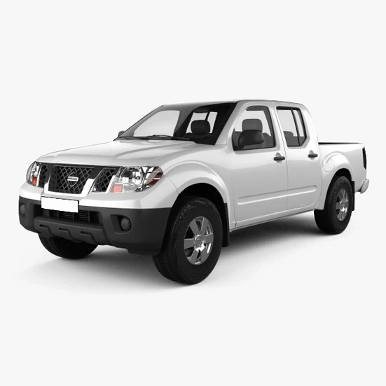 مزایده خودرو وانت دو کابین نیسان پیکاپ DX مدل 1386 رنگ سفید روغنی