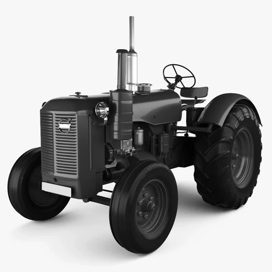 مزایده تراکتور کشاورزی رومانی 650 مدل 1395 رنگ نارنجی