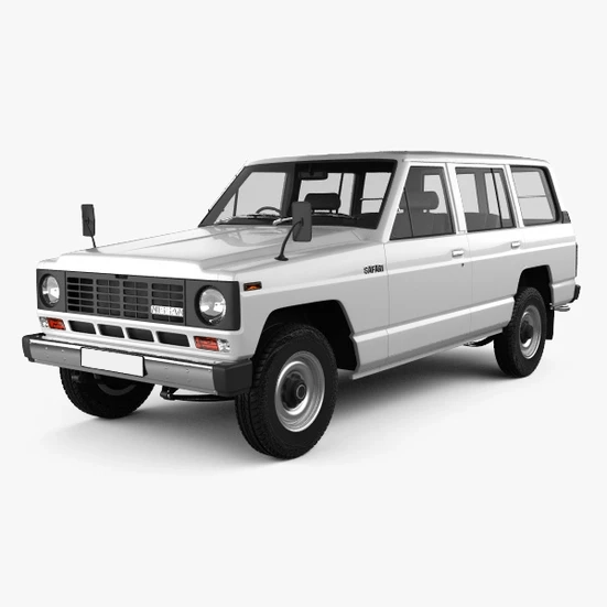 مزایده خودرو نیسان پاترول مدل 1372 رنگ قرمز