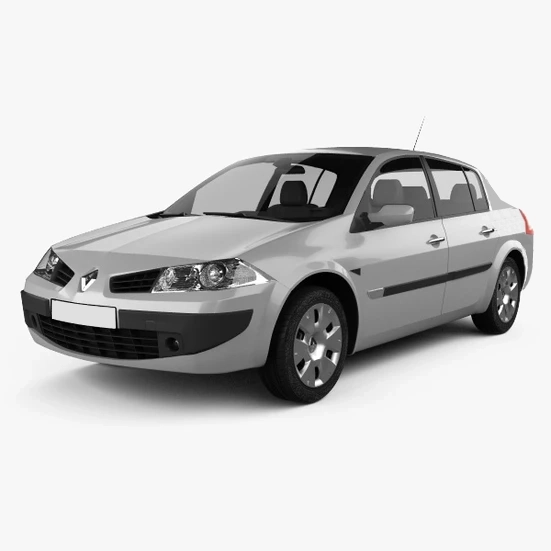 مزایده خودرو رنو مگان مدل 1390 رنگ سفید