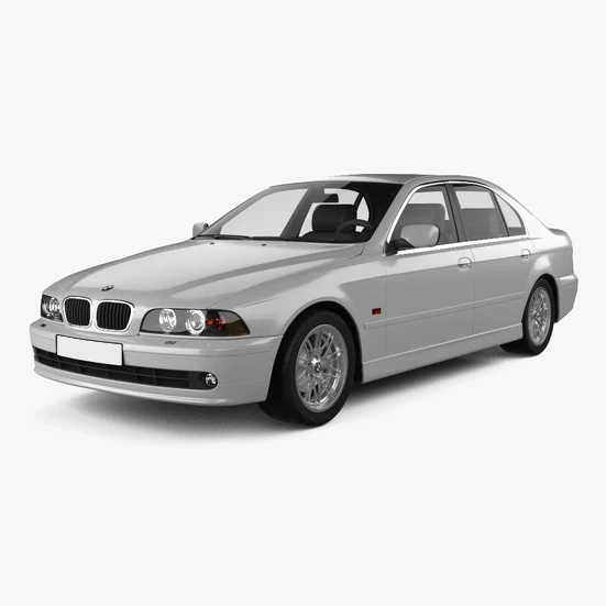 مزایده دولتی خودرو BMW-525i مدل 2005 رنگ سفید روغنی