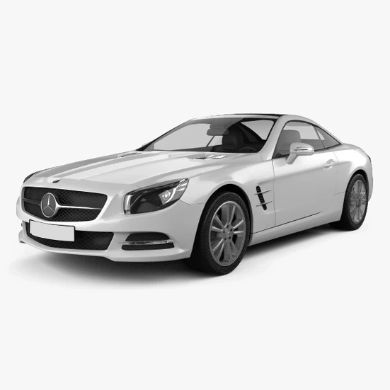 مزایده دولتی خودرو بنز SL350 مدل 2008 رنگ مشکی روغنی